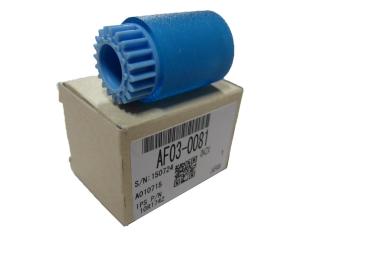 Genuine Paper Feed Roller Typ: AF030081 for Ricoh Aficio: 2051 / 2060 / 2075 / 3260 / 5560 / MP 5500 / MP 6000 / MP 6001 / MP 6002 / MP 6500 / MP 7000 / MP 7001 / MP 7500 / MP 7502 / MP 8000 / MP 8001 / MP 9002 / MP C6000 / MP C7500 / SP 9100