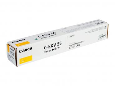 Genuine Toner Typ: C-EXV55 yellow for Canon imageRUNNER: iR C256i / iR C356i