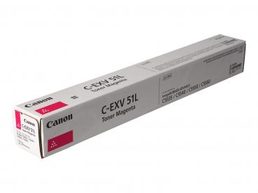 Genuine Toner Typ: C-EXV51LM magenta for Canon imageRUNNER: iR C5535 / iR C5540 / iR C5550 / iR C5560