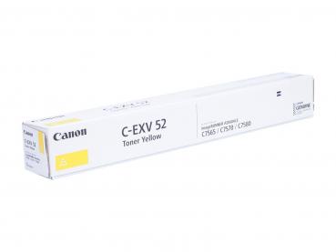 Genuine Toner Typ: C-EXV52 yellow for Canon imageRUNNER: iR C7565 / iR C7580