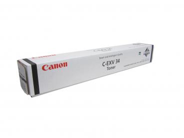Original Toner Typ: C-EXV34 Schwarz ( Black ) für Canon imageRUNNER: iR C2020 / iR C2025 / iR C2030 / iR C2220 / iR C2225 / iR C2230