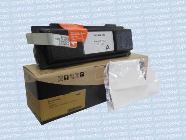 Kompatibler Toner Typ: TK-1130 Schwarz ( Black ) für Kyocera ECOSYS:M2030dn / M2530dn - FS-1030MFP / FS-1130MFP