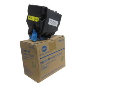 Genuine Toner Typ: TNP-48Y yellow for Konica-Minolta bizhub C3350 / bizhub C3850