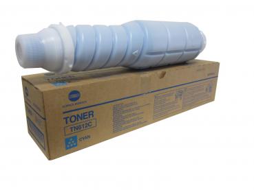 Original Toner Typ: TN-612C Cyan für Konica-Minolta bizhub PRO C5501 / bizhub PRO C6501