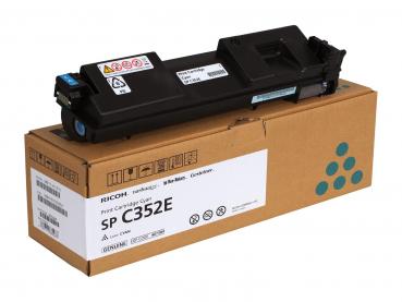 Genuine Toner Typ: 407384 cyan for Ricoh SP C352DN