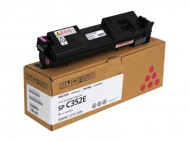 Genuine Toner Typ: 407385 magenta for Ricoh SP C352DN