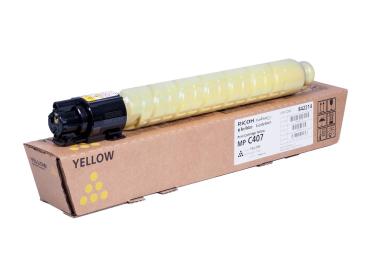 Original Toner Typ: 842210, 842214 Yellow für Ricoh Aficio MP C407