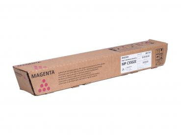 Genuine Toner Typ: 841757, 841761, 842022 magenta for Ricoh Aficio MP C4502 / Aficio MP C5502