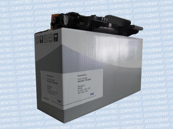 Kompatibler Toner Typ: TN-2010, TN-2210, TN-2220 Schwarz ( Black ) für Brother DCP-7055 / DCP-7060 / DCP-7065 / DCP-7070 / FAX 2840 / FAX 2845 / FAX 2940 / HL-2120 / HL-2130 / HL-2240 / HL-2250 / HL-2270 / MFC-7360 / MFC-7460 / MFC-7860