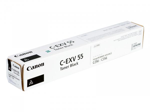 Genuine Toner Typ: C-EXV55 black for Canon imageRUNNER: iR C256i / iR C356i