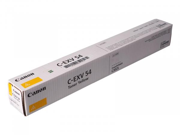 Original Toner Typ: C-EXV54 Yellow für Canon imageRUNNER iR C3025i