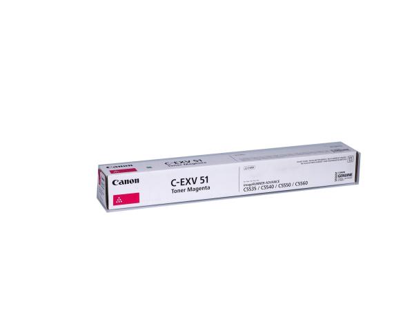 Genuine Toner Typ: C-EXV51 magenta