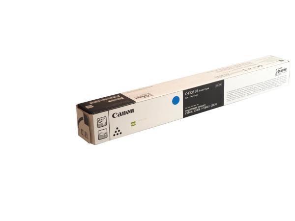 Original Toner Typ: C-EXV58C Cyan