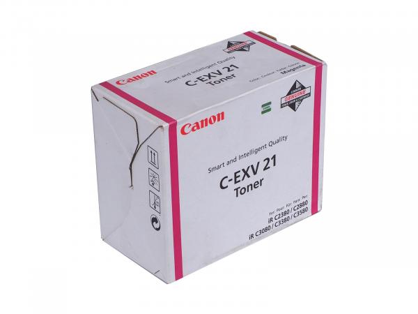 Original Toner Typ: C-EXV21 Magenta für Canon imageRUNNER: iR C2380 / iR C2880 / iR C3080 / iR C3380 / iR C3580