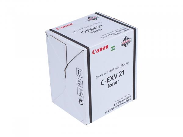 Original Toner Typ: C-EXV21 Schwarz ( Black ) für Canon imageRUNNER: iR C2380 / iR C2880 / iR C3080 / iR C3380 / iR C3580