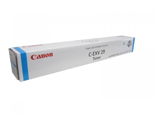 Original Toner Typ: C-EXV29 Cyan für Canon imageRUNNER: iR C5030 / iR C5035 / iR C5235
