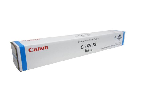Genuine Toner Typ: C-EXV28 cyan for Canon imageRUNNER: iR C5045 / iR C5051 / iR C5250 / iR C5255