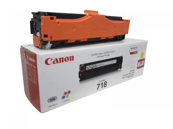 Genuine Toner Typ: 718 yellow