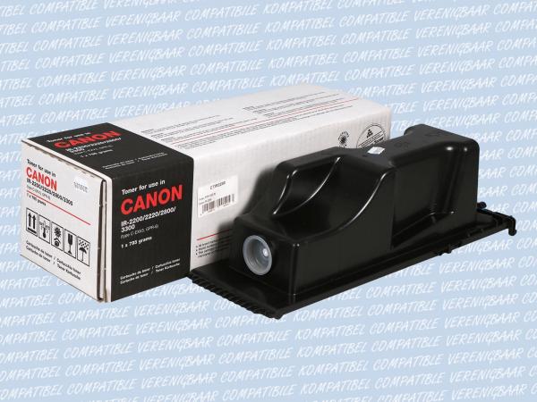 Compatible Toner Typ: C-EXV3 black for Canon imageRUNNER: iR 2200 / iR 2800 / iR 3300