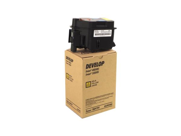 Original Toner Typ: TNP-50Y Yellow