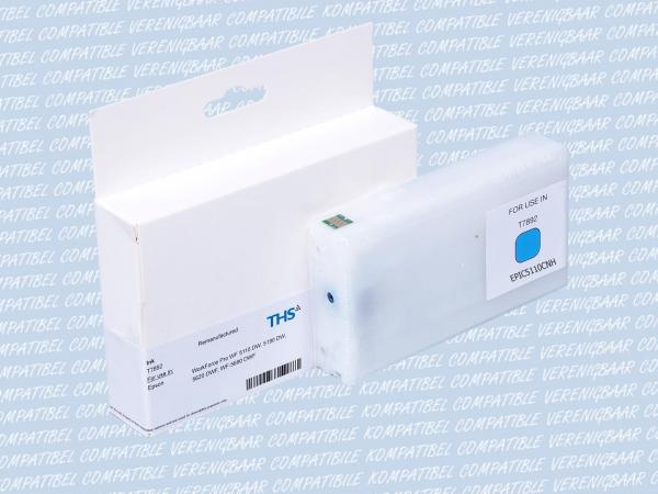 Compatible Ink Cartridge Typ: T7892 cyan for Epson WorkForce: Pro WF-5110DW / Pro WF-5190DW / Pro WF-5620DWF / Pro WF-5690DWF