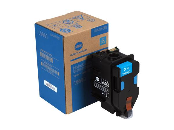 Original Toner Typ: TNP-81C cyan