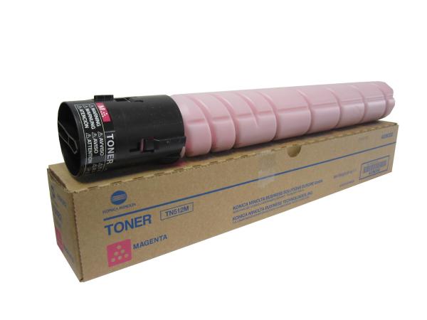 Original Toner Typ: TN-512M Magenta für Develop ineo: + 454 / + 454e / + 554 / + 554e