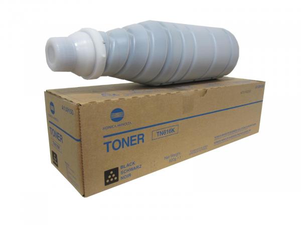 Genuine Toner Typ: TN-616K black for Konica-Minolta bizhub PRESS C6000 / bizhub PRESS C7000