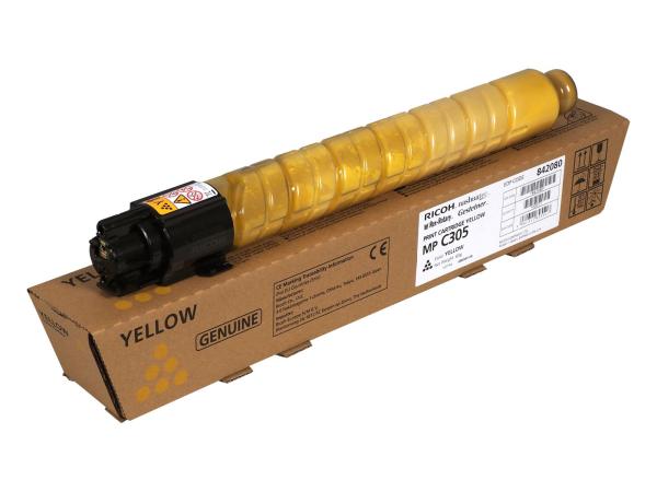 Original Toner Typ: 841597, 841601, 842080 Yellow