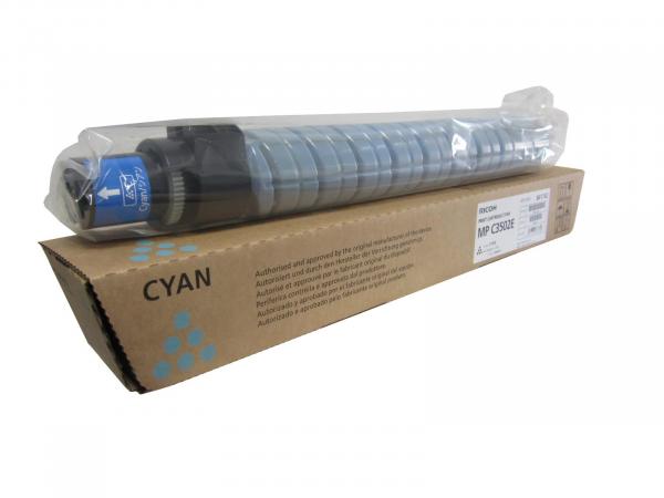 Original Toner Typ: 841742, 842019 Cyan für Nashuatec MP C3002 / MP C3502