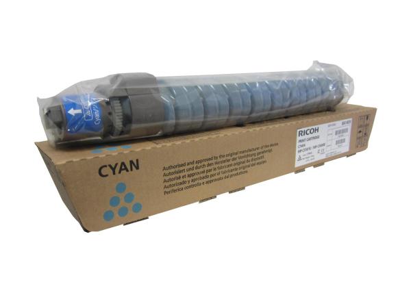 Original Toner Typ: 841459, 841463, 842051 Cyan für Nashuatec MP C4000 / MP C4501 / MP C5000 / MP C5501