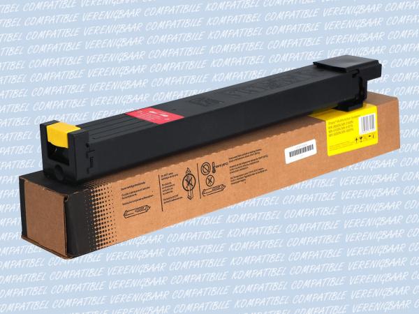 Compatible Toner Typ: MX31GTYA yellow